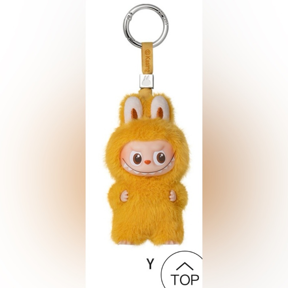 THE MONSTERS Pin for Love Series-Vinyl Plush Pendent (Y)